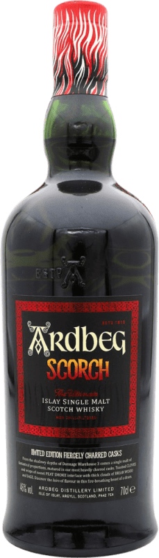 Envoi gratuit | Single Malt Whisky Ardbeg Scorch Ecosse Royaume-Uni 70 cl