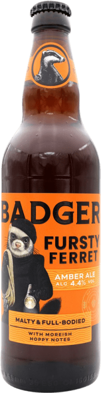 Free Shipping | Beer Badger Fursty Ferret Amber Ale United Kingdom Medium Bottle 50 cl