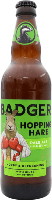 Free Shipping | Beer Badger Hopping Hare Pale Ale United Kingdom Medium Bottle 50 cl