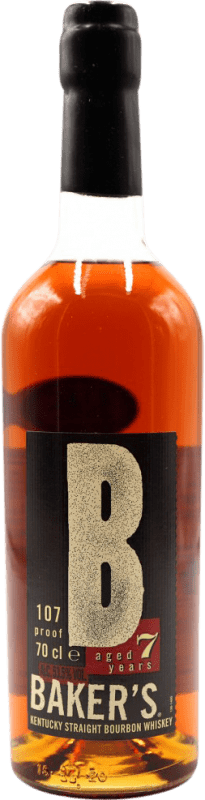 Envoi gratuit | Whisky Bourbon Baker's États Unis 7 Ans 70 cl