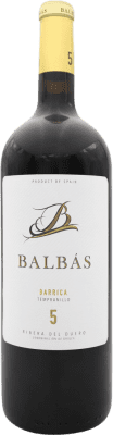 Balbás Barrica Tempranillo Ribera del Duero 橡木 瓶子 Magnum 1,5 L