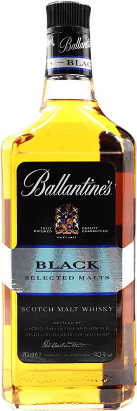 Free Shipping | Whisky Blended Ballantine's Black Selected Malts Scotland United Kingdom 70 cl