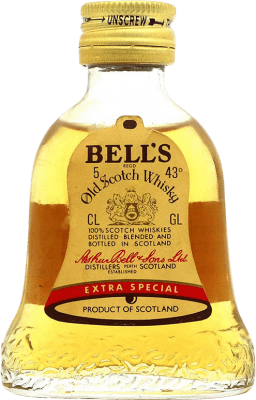 ウイスキーブレンド Bell's Extra Special コレクターの標本 ミニチュアボトル 5 cl