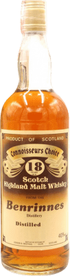 Whiskey Single Malt Benrinnes Sammlerexemplar 18 Jahre 70 cl