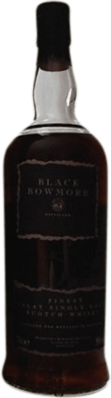 Envoi gratuit | Single Malt Whisky Morrison's Bowmore Black Second Edition Spécimen de Collection Royaume-Uni 70 cl