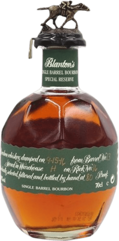 Envio grátis | Whisky Bourbon Blanton's Special Reserva Estados Unidos 70 cl