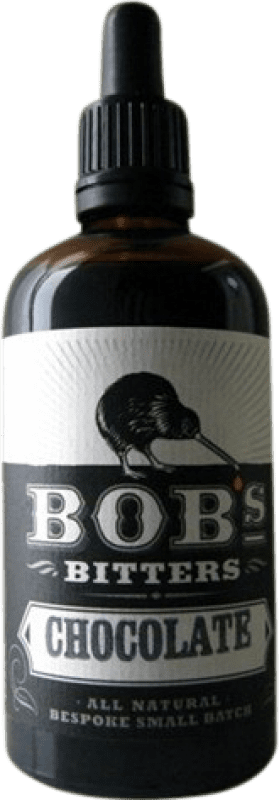 Spedizione Gratuita | Bibite e Mixer Bob's Bitter Chocolate Nuova Zelanda Bottiglia Miniatura 10 cl