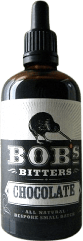 Envoi gratuit | Boissons et Mixers Bob's Bitter Chocolate Nouvelle-Zélande Bouteille Miniature 10 cl