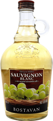 Bostavan Sauvignon White Полусухое Полусладкое 1 L