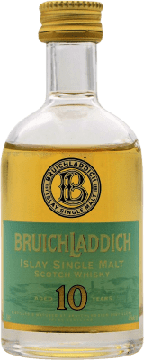 33,95 € 免费送货 | 威士忌单一麦芽威士忌 Bruichladdich 收藏家标本 10 岁 微型瓶 5 cl