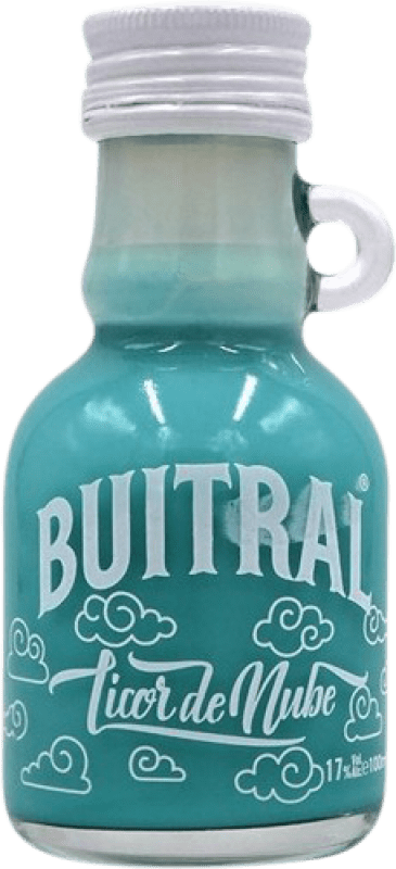 Envoi gratuit | Crème de Liqueur Buitral Mexique Mini-Bouteille 10 cl Nube — Guimauve Chamallow