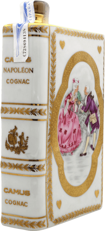 489,95 € 免费送货 | 干邑白兰地 Camus Book Ceramic Porcelain — 陶瓷瓷器 Napoleon — 拿破仑, Vieux — 陈酿, 珍藏 A.O.C. Cognac