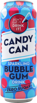 3,95 € Spedizione Gratuita | Bibite Candy Can Lattina Medium 50 cl Bubble Gum — Gomma da Masticare