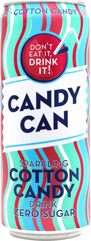 Free Shipping | Soft Drinks & Mixers Candy Can Cotton Candy United States Can 50 cl