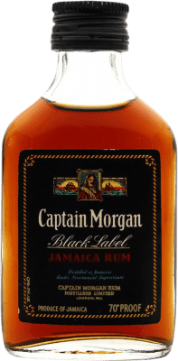 ラム Captain Morgan Black Label ミニチュアボトル 5 cl