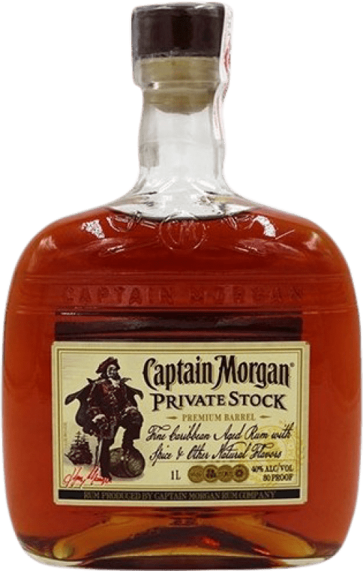 送料無料 | ラム Captain Morgan Private Stock ジャマイカ 1 L