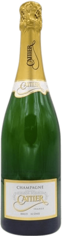 Бесплатная доставка | Белое игристое Cattier Icône брют A.O.C. Champagne Франция 75 cl