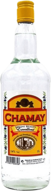 10,95 € Envio grátis | Genever Gin Chamay Enebro — Zimbro