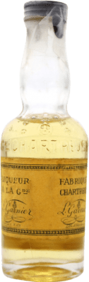 Licores Chartreuse Amarillo Espécime de Colecionador Garrafa Miniatura 5 cl