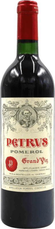 Free Shipping | Red wine Château Petrus 1988 A.O.C. Pomerol France 75 cl