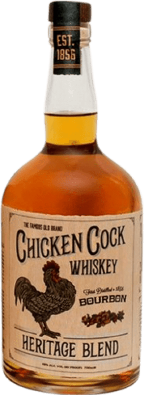 Envoi gratuit | Whisky Bourbon Chicken Cock. Heritage États Unis 70 cl