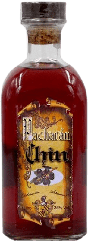 Envio grátis | Pacharán Chin Espanha 1 L