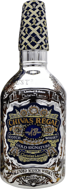 Envoi gratuit | Blended Whisky Chivas Regal Christian Lacroix Ecosse Royaume-Uni 18 Ans 70 cl