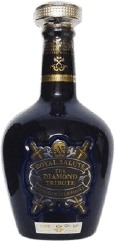 Envoi gratuit | Blended Whisky Chivas Regal Royal Salute The Diamond Tribute Royaume-Uni 21 Ans 70 cl