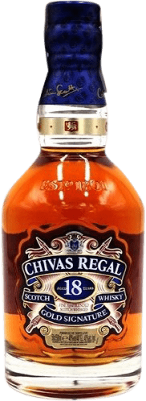 Envoi gratuit | Blended Whisky Chivas Regal Ecosse Royaume-Uni 18 Ans Bouteille Medium 50 cl