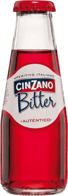 6,95 € | 盒装6个 饮料和搅拌机 Cinzano Bitter Soda 意大利 微型瓶 10 cl