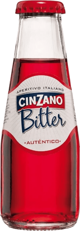 5,95 € Kostenloser Versand | 6 Einheiten Box Mixer Cinzano Miniaturflasche 10 cl Bitter, Soda