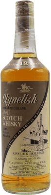 Whisky Single Malt Clynelish Ainslie & Heilbron M. Di Chiano Milano 12 Ans 70 cl Objet de Collection Non Destinée à la Consommation