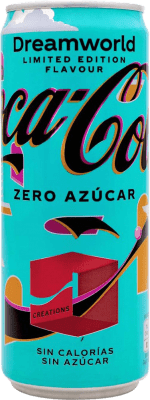 Boissons et Mixers Coca-Cola Dreamworld Zero Boîte 33 cl