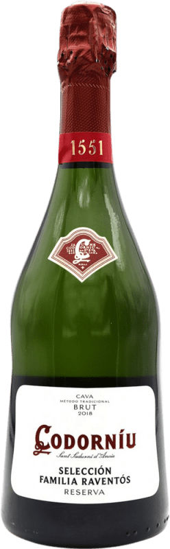 Бесплатная доставка | Белое игристое Codorníu Selección Familia Raventós Резерв D.O. Cava Испания 75 cl