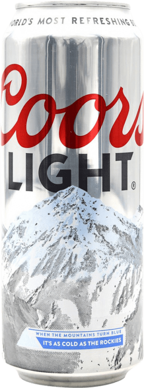 Free Shipping | Beer Miller Coors Light United States Can 50 cl