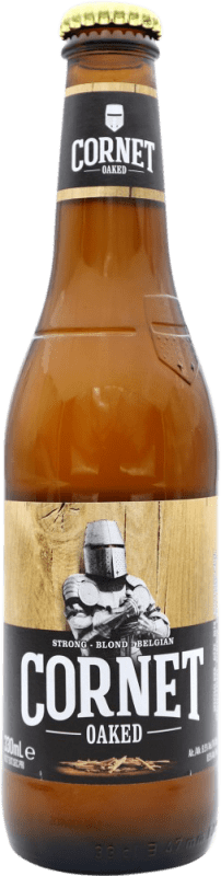 Kostenloser Versand | Bier Cornet. Oaked Belgien Drittel-Liter-Flasche 33 cl