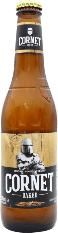 Kostenloser Versand | Bier Cornet Oak Cask — Eichenfass Belgien Drittelliterflasche 33 cl