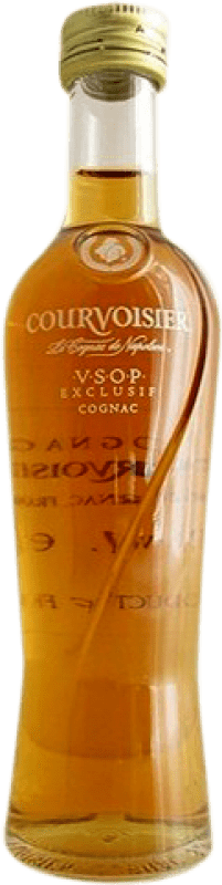 Kostenloser Versand | Cognac Courvoisier VSOP Exclusif A.O.C. Cognac Frankreich Miniaturflasche 5 cl