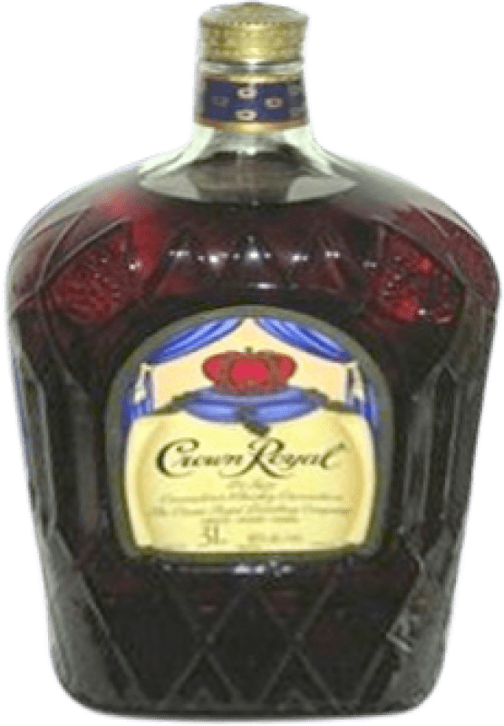 Envoi gratuit | Blended Whisky Crown Royal Canadian Canada Bouteille Spéciale 3 L