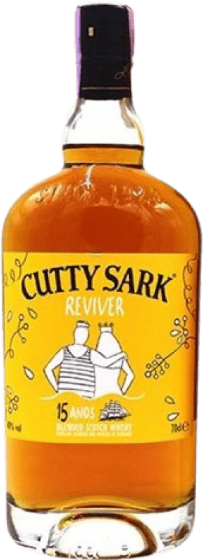 Envoi gratuit | Blended Whisky Cutty Sark Reviver Ecosse Royaume-Uni 15 Ans 70 cl