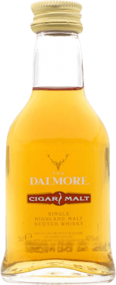 ウイスキーシングルモルト Dalmore Cigar Malt ミニチュアボトル 5 cl