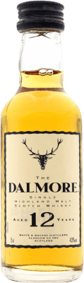 15,95 € Kostenloser Versand | Whiskey Single Malt Dalmore Sammlerexemplar 12 Jahre Miniaturflasche 5 cl