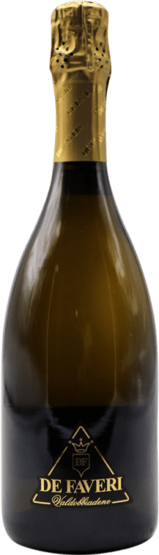 Бесплатная доставка | Белое игристое Faveri D.O.C.G. Prosecco di Conegliano-Valdobbiadene Италия 75 cl