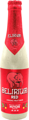 4,95 € | ビール Delirium Red Ale — レッドビール ベルギー 1/3ボトル 33 cl Strong — ストロング