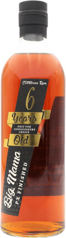 Envoi gratuit | Rhum Demerara Big Mama République Dominicaine 6 Ans 70 cl