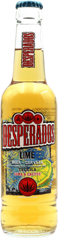 Envoi gratuit | Bière Desperados Lima France Bouteille Tiers 33 cl