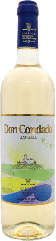 Бесплатная доставка | Белое вино Don Condado D.O. Condado de Huelva Испания 75 cl