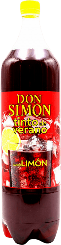 6,95 € Spedizione Gratuita | Bibite e Mixer Don Simón Tinto de Verano al Limón Bottiglia Speciale 1,5 L