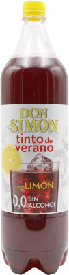 Boissons et Mixers Don Simón Tinto de Verano al Limón Bouteille Spéciale 1,5 L Sans Alcool