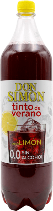 6,95 € Spedizione Gratuita | Bibite e Mixer Don Simón Tinto de Verano al Limón Bottiglia Speciale 1,5 L